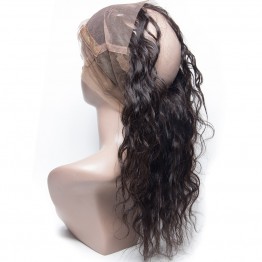 Remy Hair 360 Lace Frontal Water Wave 100% Human Hair 