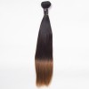 T1B-4-30 Ombre Brazilian Hair Straight 100% Remy Human Hair Weave Bundles